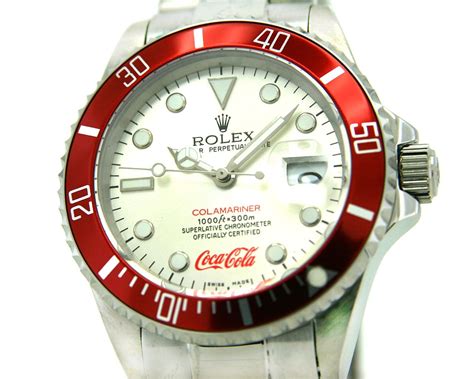 coca cola watch rolex|rolex submariner coca cola copy.